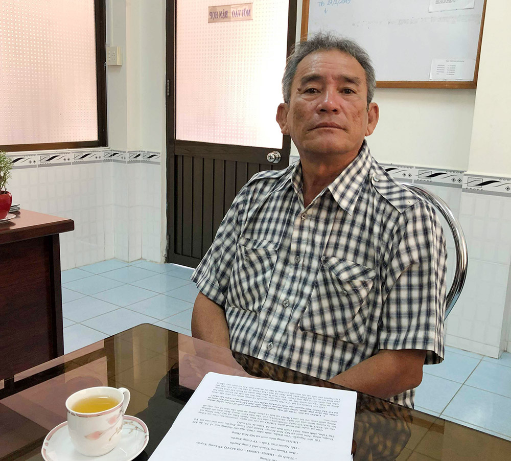 Trả lời phản ánh của ông Nguyễn Văn Khắn