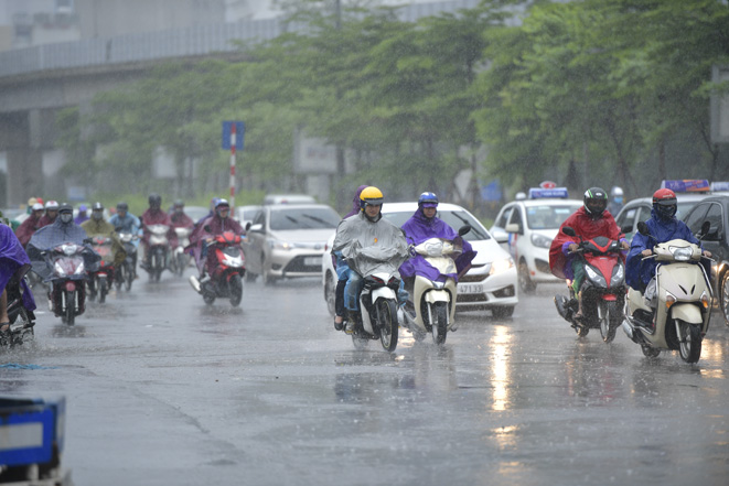 Thời tiết ngày 11-9: Các khu vực trên cả nước đều có mưa dông