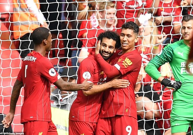 Thắng ngược Newcastle, Liverpool xây chắc ngôi đầu Premier League