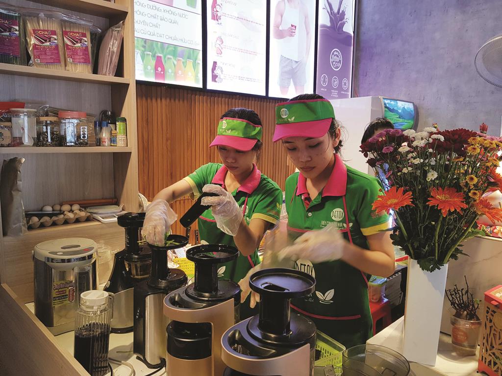 Biến rau, củ, quả thành thức uống bổ dưỡng
