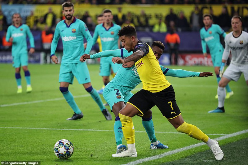 Barca hòa chật vật Dortmund, Inter ‘toát mồ hôi’ có 1 điểm