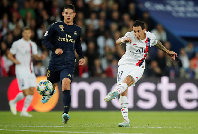 Di Maria tỏa sáng, PSG hạ gục Real Madrid