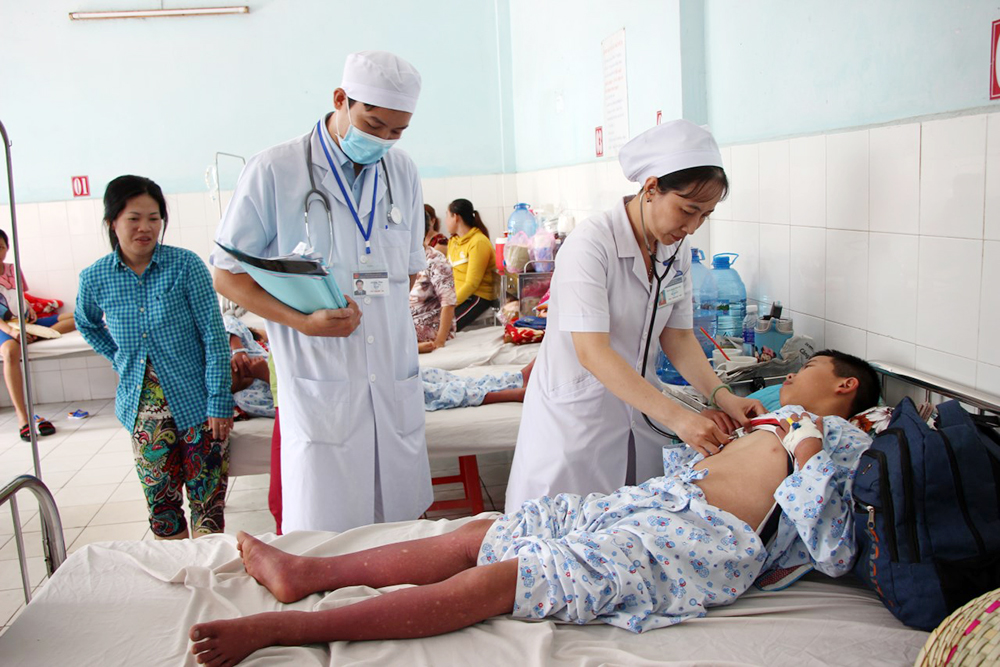 Bệnh sốt xuất huyết ở An Giang tăng cao Bệnh sốt xuất huyết ở An Giang tăng cao