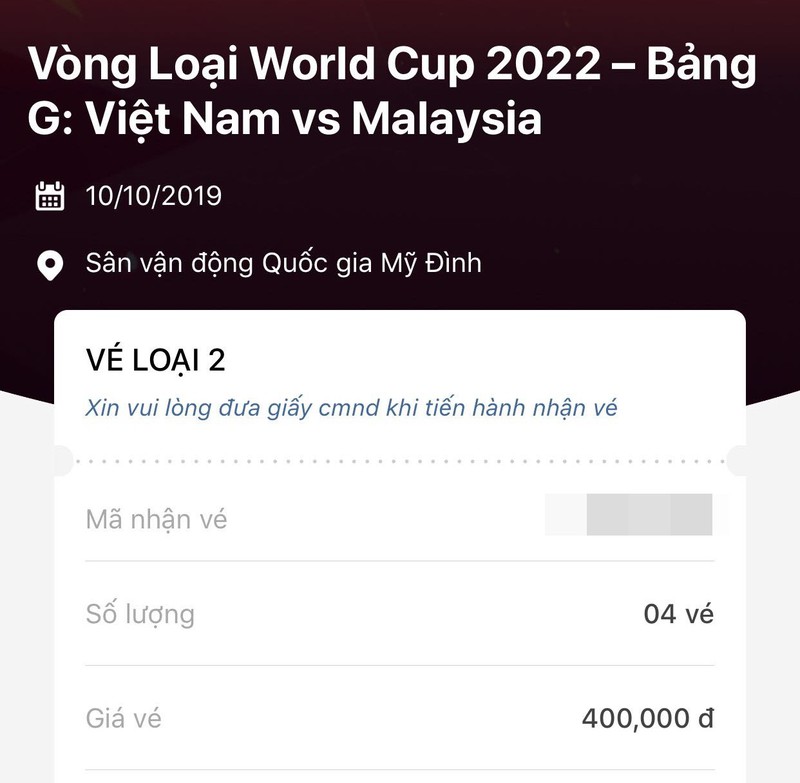 Cháy vé xem trận ĐT Việt Nam - ĐT Malaysia ở phiên mở bán đầu tiên