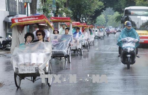 Đêm 19-9, các khu vực trong cả nước đều có mưa và dông