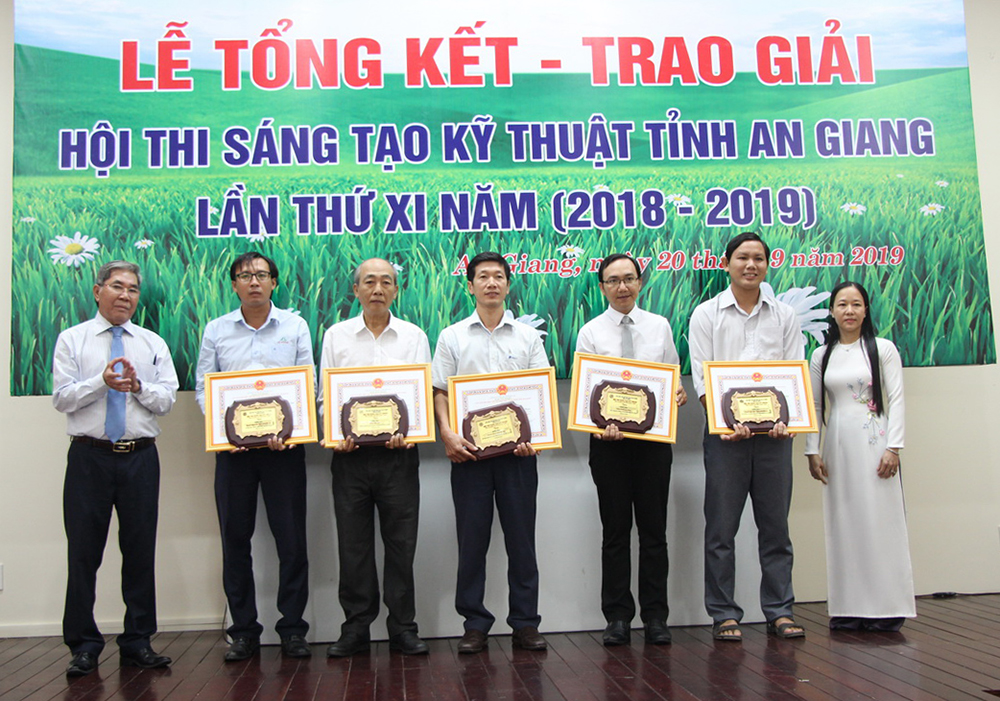 24 giải pháp xuất sắc đoạt giải tại Hội thi Sáng tạo kỹ thuật tỉnh An Giang lần XI