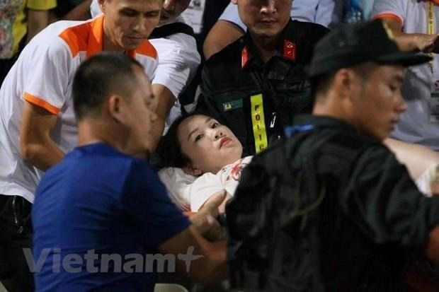 Phê chuẩn quyết định khởi tố, tạm giam bị can bắn pháo ở sân Hàng Đẫy