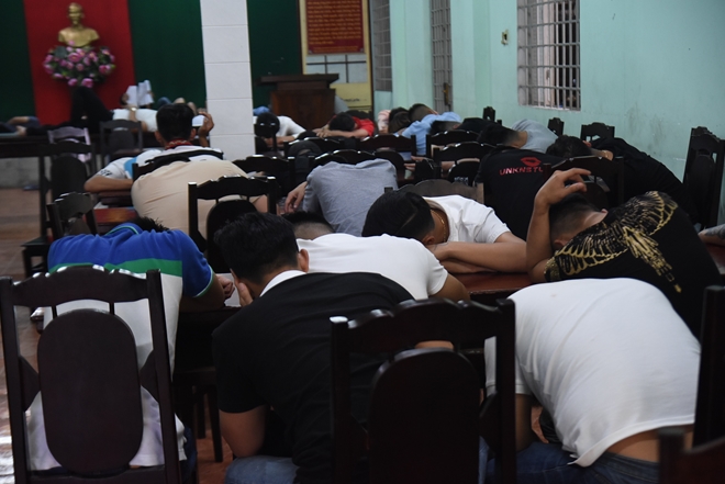 145 đối tượng dương tính với ma túy tại quán bar trong khách sạn