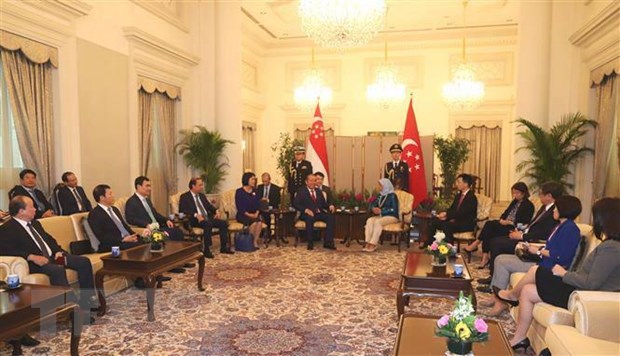 Hợp tác thương mại, đầu tư là điểm sáng của quan hệ Việt Nam-Singapore