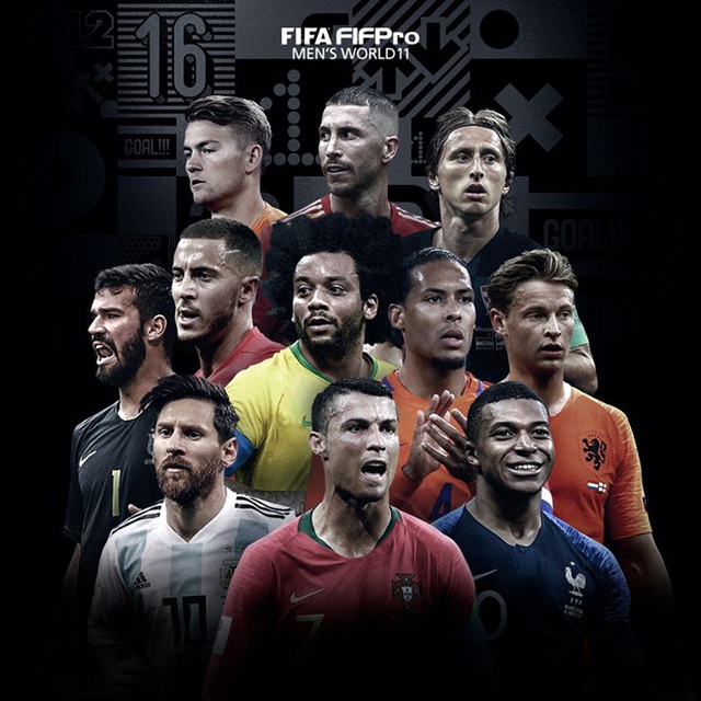 Vượt qua C.Ronaldo, Messi giành giải Cầu thủ xuất sắc nhất năm