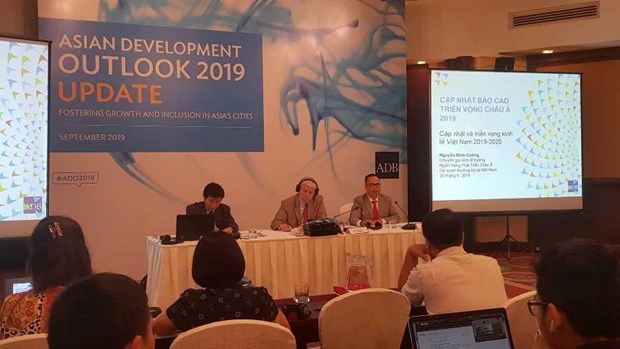 ADB dự báo tăng trưởng kinh tế Việt Nam đạt 6,8% trong năm 2019