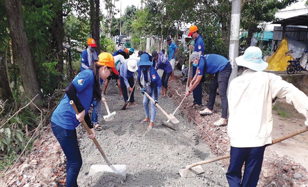 Tuổi trẻ Châu Thành góp sức xây dựng quê hương Tuổi trẻ Châu Thành góp sức xây dựng quê hương