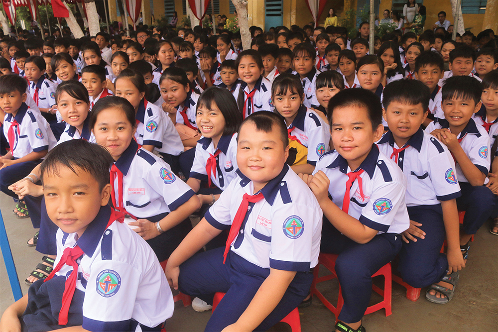 Trường THCS Trương Gia Mô đạt chuẩn quốc gia
