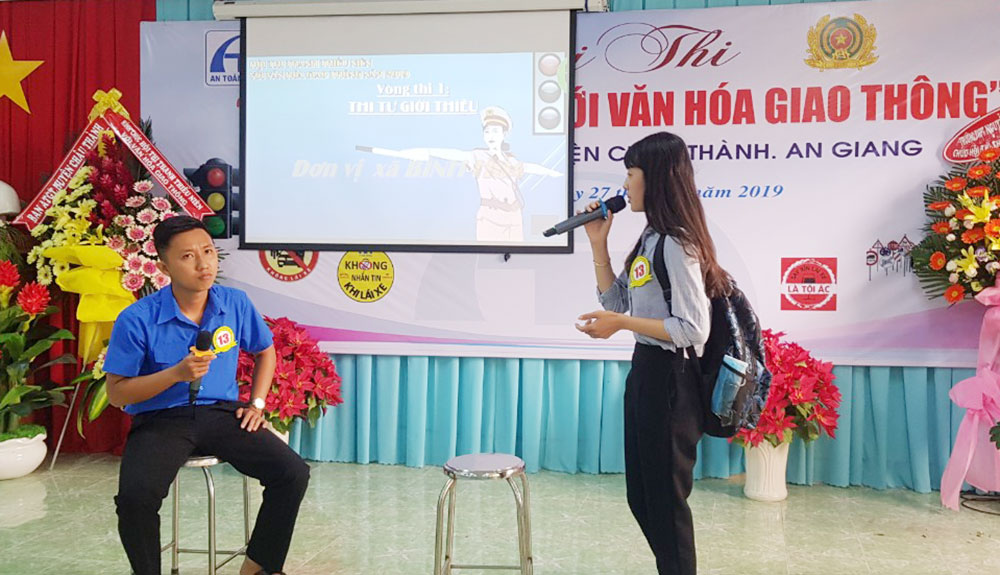 Châu Thành nâng cao ý thức an toàn giao thông cho thanh niên