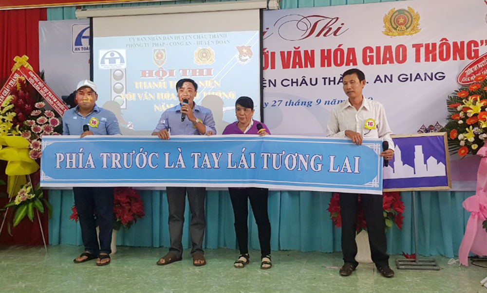 Châu Thành nâng cao ý thức an toàn giao thông cho thanh niên