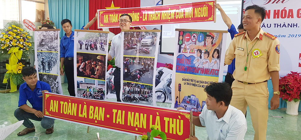 Châu Thành nâng cao ý thức an toàn giao thông cho thanh niên