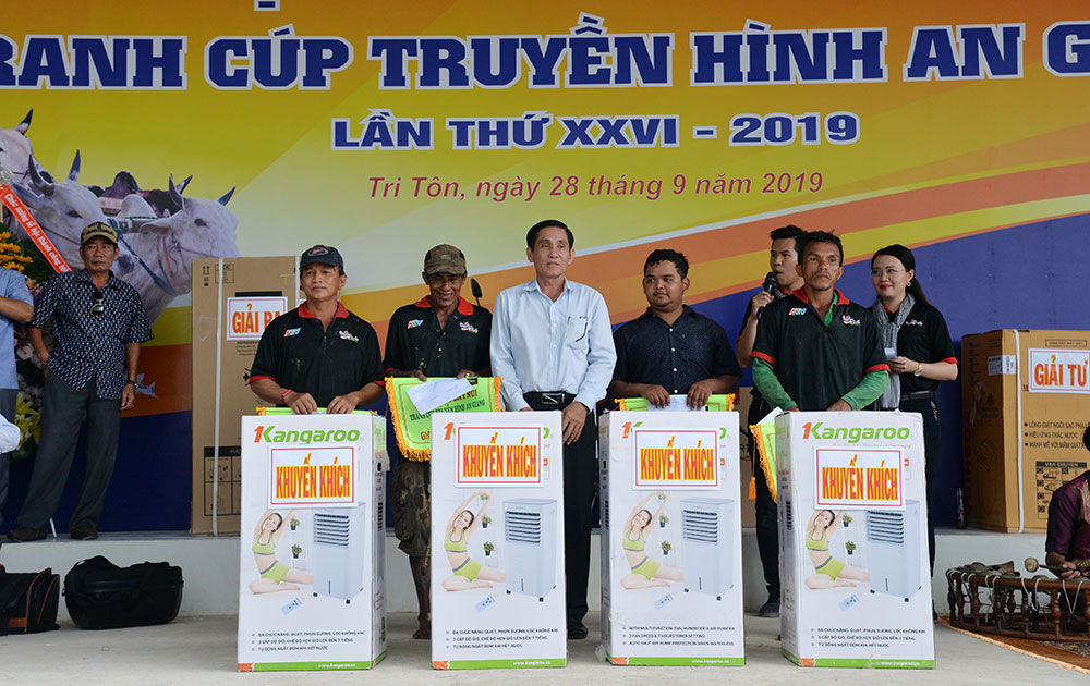 Sôi nổi Hội đua bò Bảy Núi tranh Cúp Truyền hình An Giang lần thứ 26 năm 2019