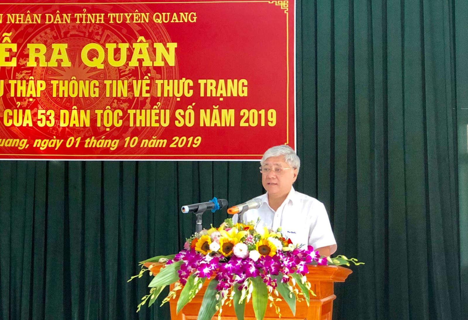 Ra quân điều tra, thu thập thông tin kinh tế - xã hội của 53 dân tộc thiểu số năm 2019
