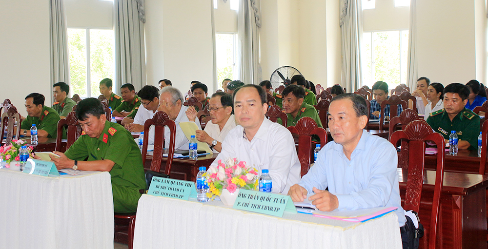 Châu Đốc đẩy mạnh phòng, chống tội phạm Châu Đốc đẩy mạnh phòng, chống tội phạm