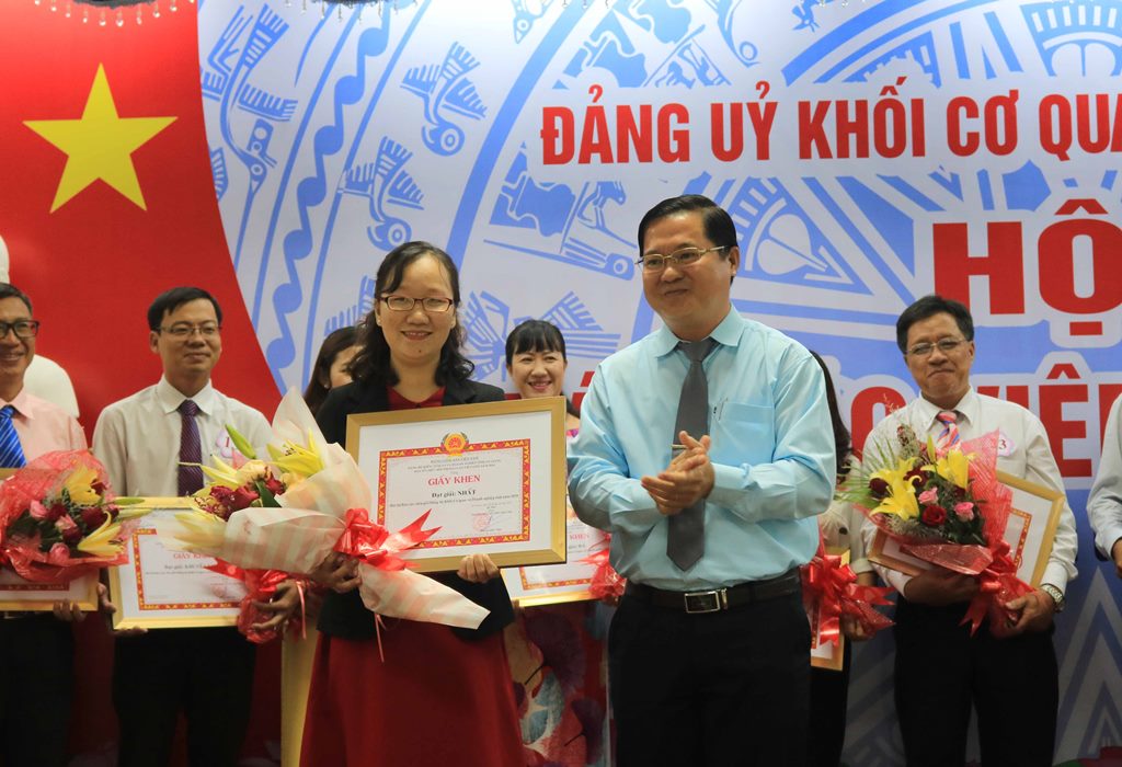Bế mạc Hội thi Báo cáo viên giỏi Đảng ủy Khối Cơ quan và Doanh nghiệp tỉnh