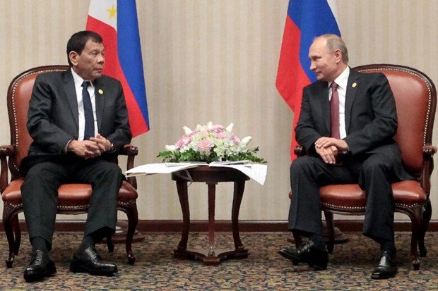 Tổng thống Putin tiếp Tổng thống Duterte, mở rộng hợp tác song phương