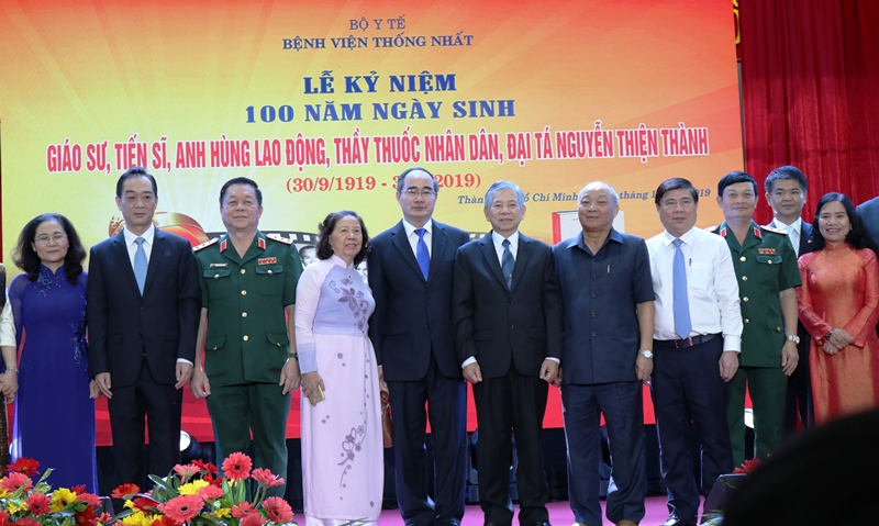 Kỷ niệm 100 năm ngày sinh Thầy thuốc nhân dân Nguyễn Thiện Thành