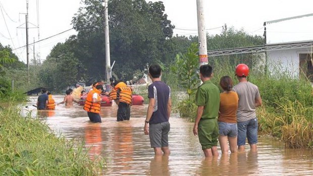 Bình Phước: Lũ lớn nhất trong 10 năm, sơ tán khẩn cấp hàng chục hộ dân