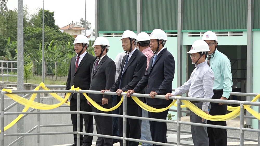 Khánh thành Công trình Hệ thống thoát nước và xử lý nước thải TP. Long Xuyên Khánh thành Công trình Hệ thống thoát nước và xử lý nước thải TP. Long Xuyên