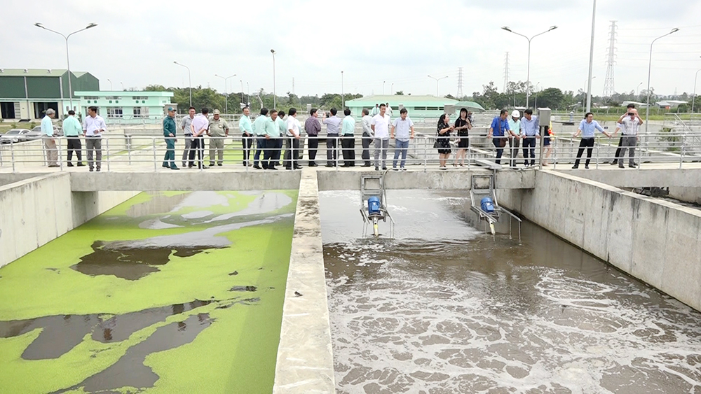 Khánh thành Công trình Hệ thống thoát nước và xử lý nước thải TP. Long Xuyên Khánh thành Công trình Hệ thống thoát nước và xử lý nước thải TP. Long Xuyên