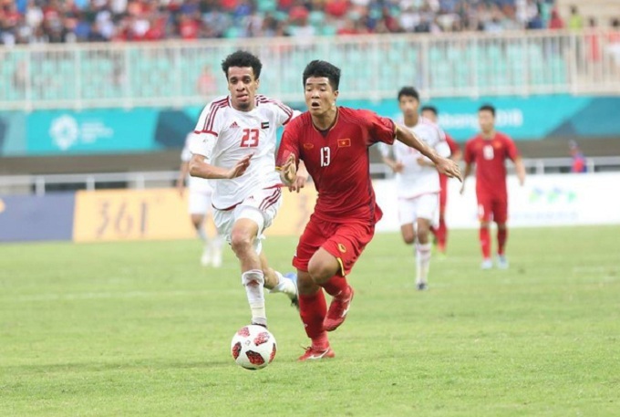 Hà Đức Chinh lập công, U22 Việt Nam bất phân thắng bại với U22 UAE