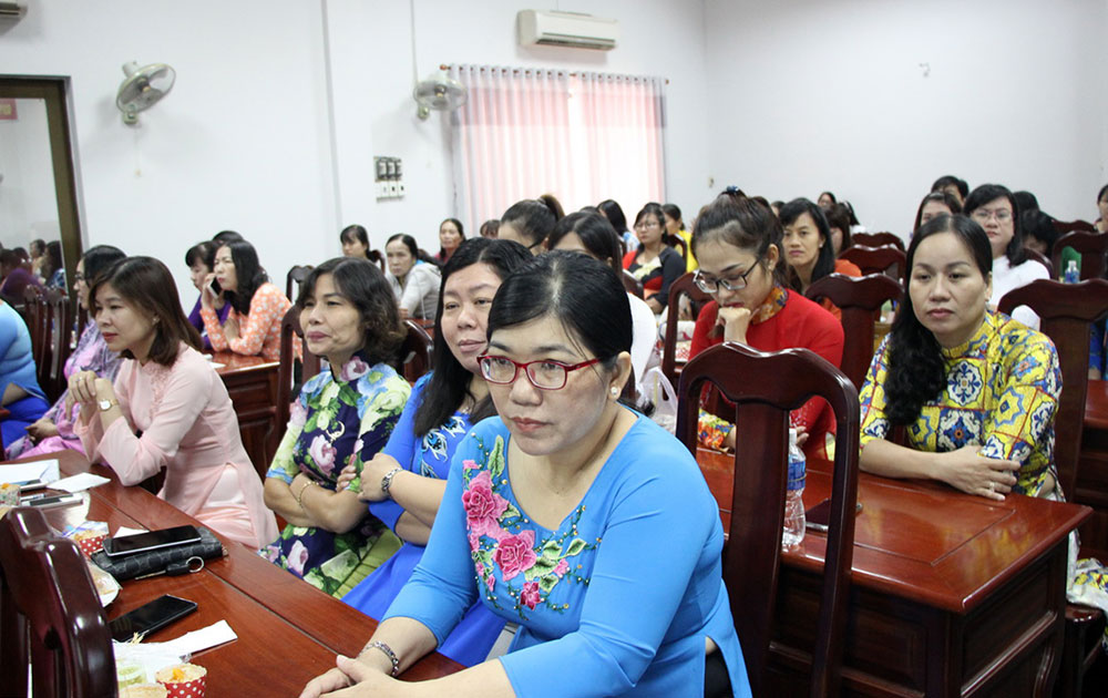 Công ty TNHH MTV Xây lắp An Giang họp mặt kỷ niệm ngày Phụ nữ Việt Nam