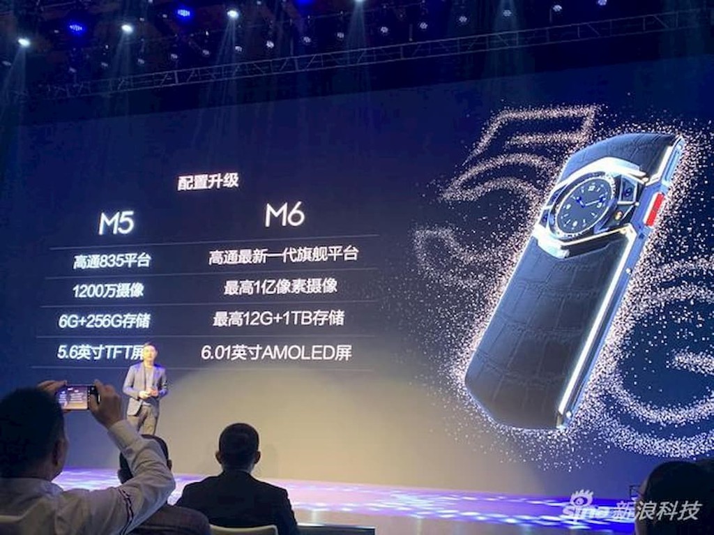 Smartphone đầu tiên dùng Snapdragon 865: camera 64MP, đồng hồ cơ trên lưng, trợ lý thật
