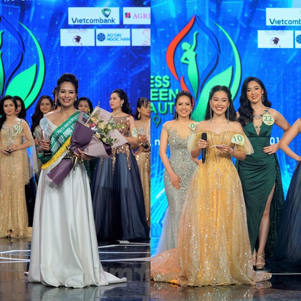 Đại diện VTV đoạt danh hiệu Hoa khôi Press Green Beauty 2019