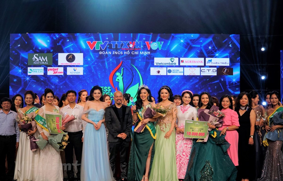 Đại diện VTV đoạt danh hiệu Hoa khôi Press Green Beauty 2019