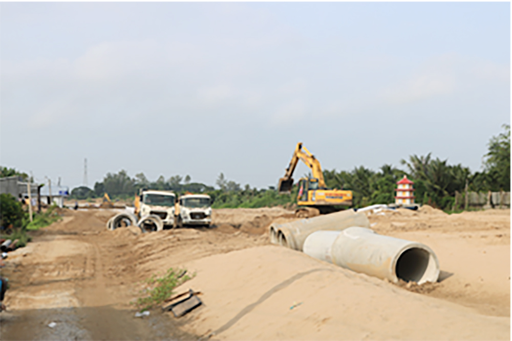 Kiểm tra tiến độ thực hiện một số công trình giao thông trọng điểm Kiểm tra tiến độ thực hiện một số công trình giao thông trọng điểm