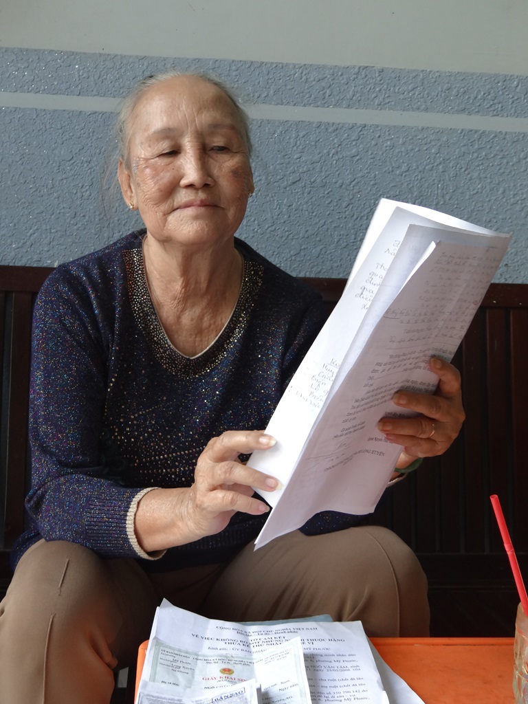 Khiếu nại nền nhà bị hạn chế quyền giao dịch