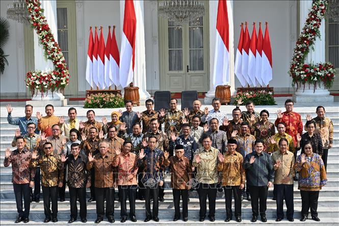 Tổng thống Indonesia công bố nội các mới