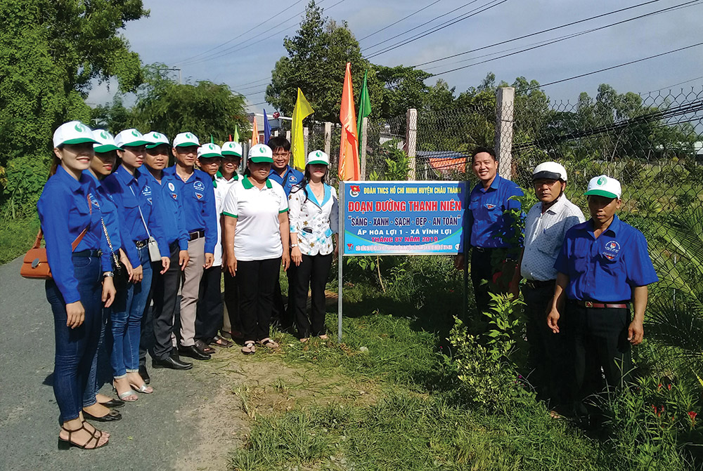 Thanh niên Châu Thành xung kích, tình nguyện, sáng tạo