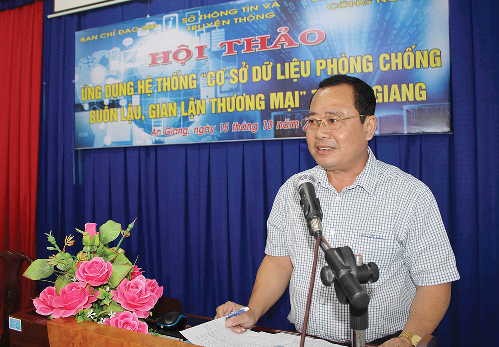 Xây dựng hệ thống cơ sở dữ liệu phục vụ chống buôn lậu, gian lận thương mại
