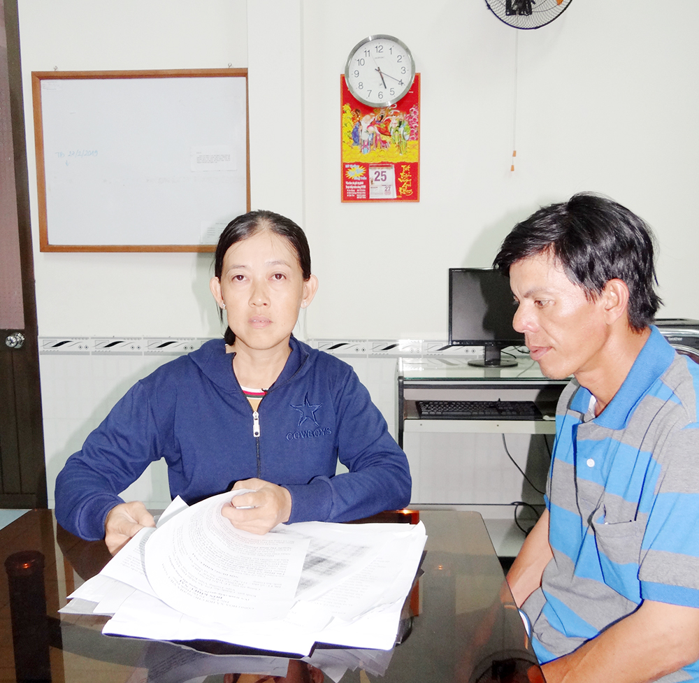 Khiếu nại vì bị mất 36.108m<sup>2</sup> đất Khiếu nại vì bị mất 36.108m<sup>2</sup> đất