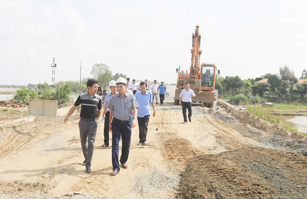 Đẩy nhanh tiến độ thi công 3 công trình giao thông trọng điểm
