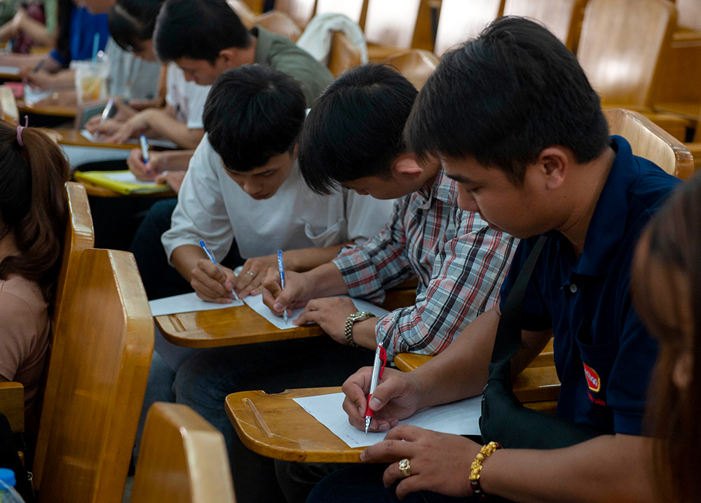 Tập huấn kỹ năng thích ứng môi trường làm việc cho sinh viên năm 4 Trường Đại học An Giang Tập huấn kỹ năng thích ứng môi trường làm việc cho sinh viên năm 4 Trường Đại học An Giang