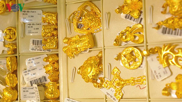Giá vàng trong nước giữ vững đà tăng nhẹ