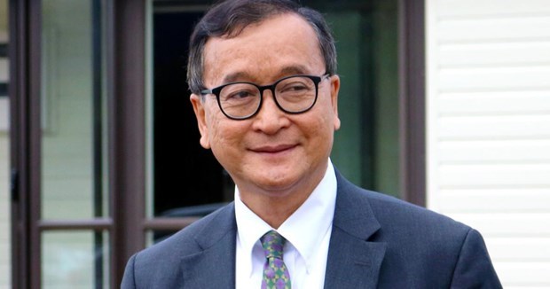 Thủ lĩnh đối lập Campuchia Sam Rainsy đã đến Malaysia