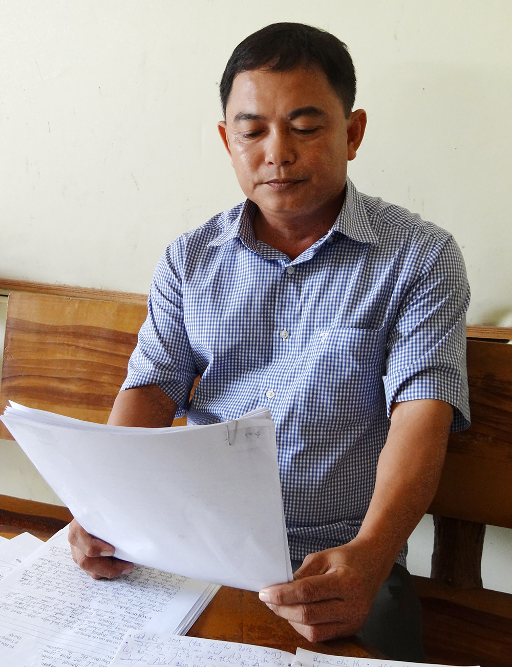 Không có việc địa phương từ chối hòa giải Ông Trương Văn Quới trình bày sự việc