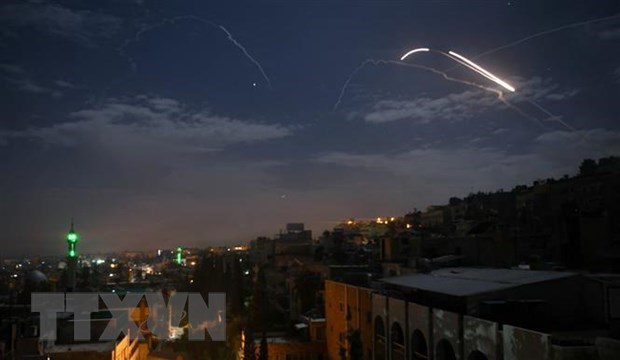 Syria đánh chặn nhiều mục tiêu thù địch nhằm vào thủ đô Damascus