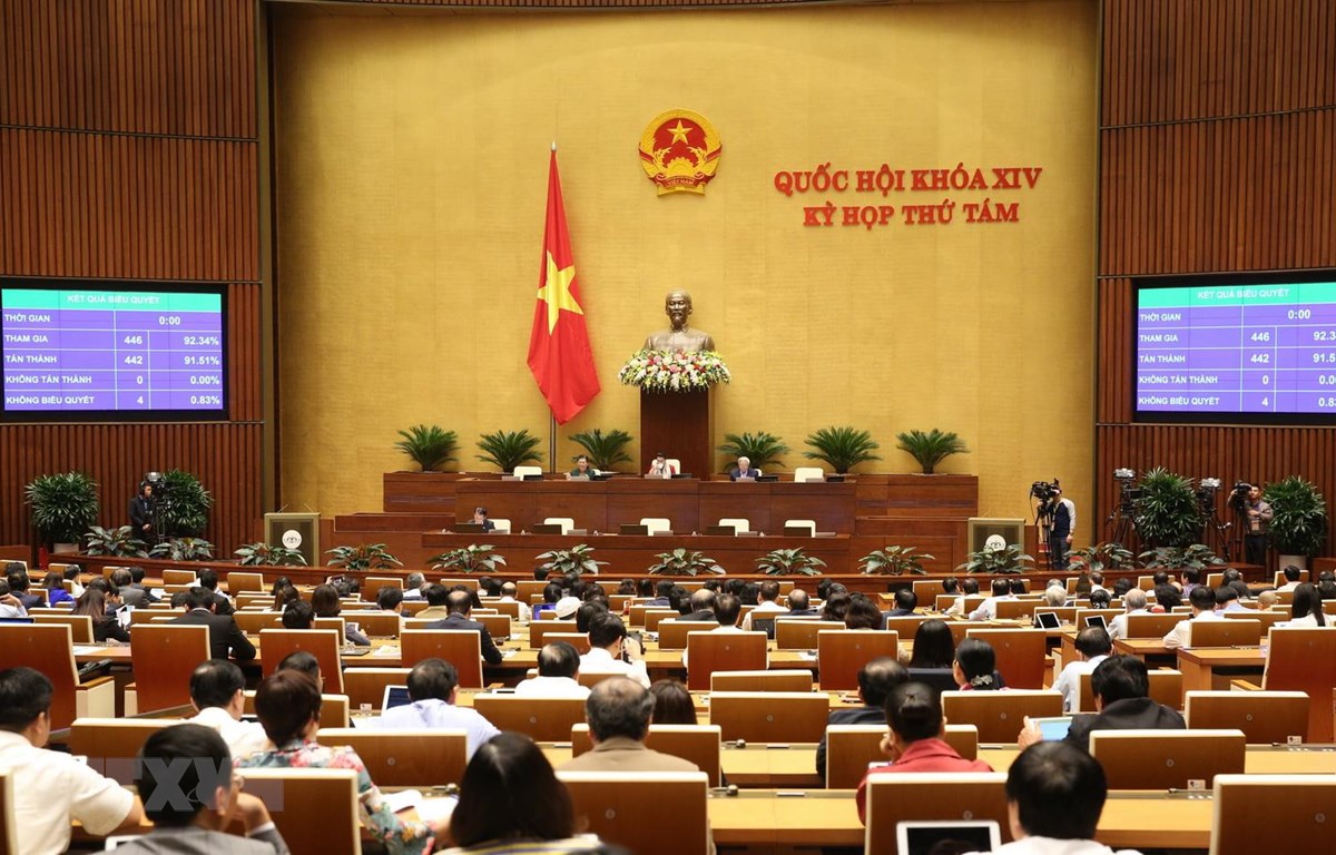 Quốc hội thông qua dự thảo Luật Thư viện với 91,51% đại biểu tán thành