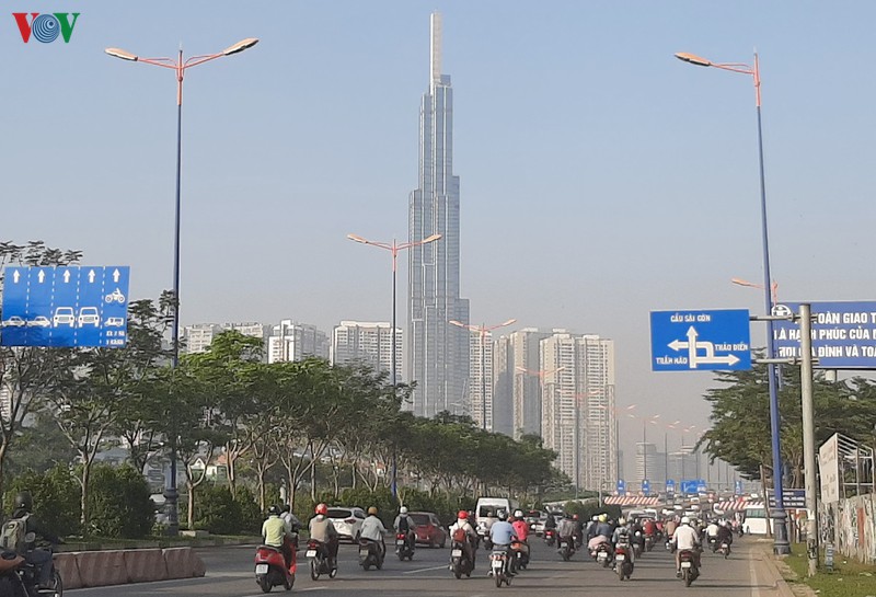 TP HCM lại xuất hiện hiện tượng mù do bụi mịn