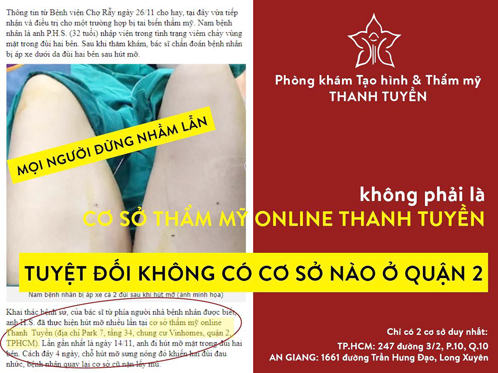 Hãy chọn cơ sở làm đẹp uy tín, an toàn Hãy chọn cơ sở làm đẹp uy tín, an toàn