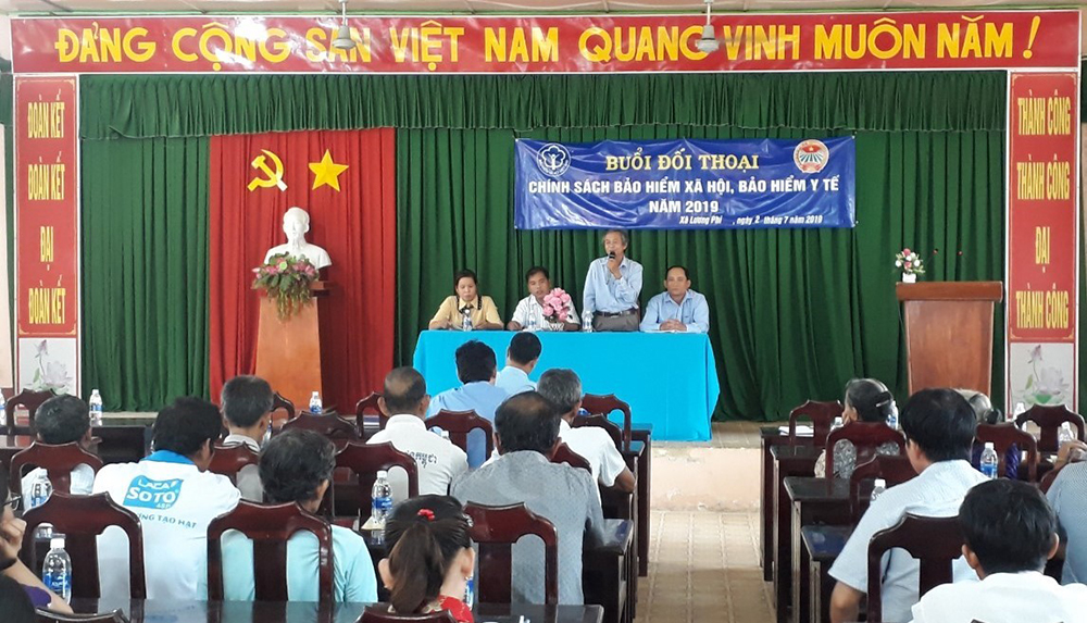 Thực hiện mô hình “Cùng nông dân giỏi tham gia bảo hiểm xã hội tự nguyện”